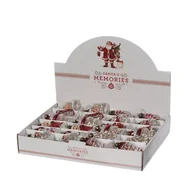 Bombki - Bombka szklana mix 12 rodzajów czerwona - miniaturka - grafika 1