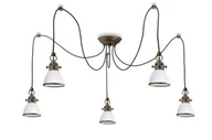 Lampy sufitowe - Lampa loft wisząca PENDULA 3026.9L - Moretti Luce - miniaturka - grafika 1