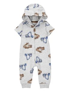 carter's Kombinezon w kolorze szarym - Pajacyki dla niemowląt - miniaturka - grafika 1