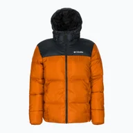 Odzież trekkingowa damska - Kurtka puchowa męska Columbia Puffect Hooded - miniaturka - grafika 1
