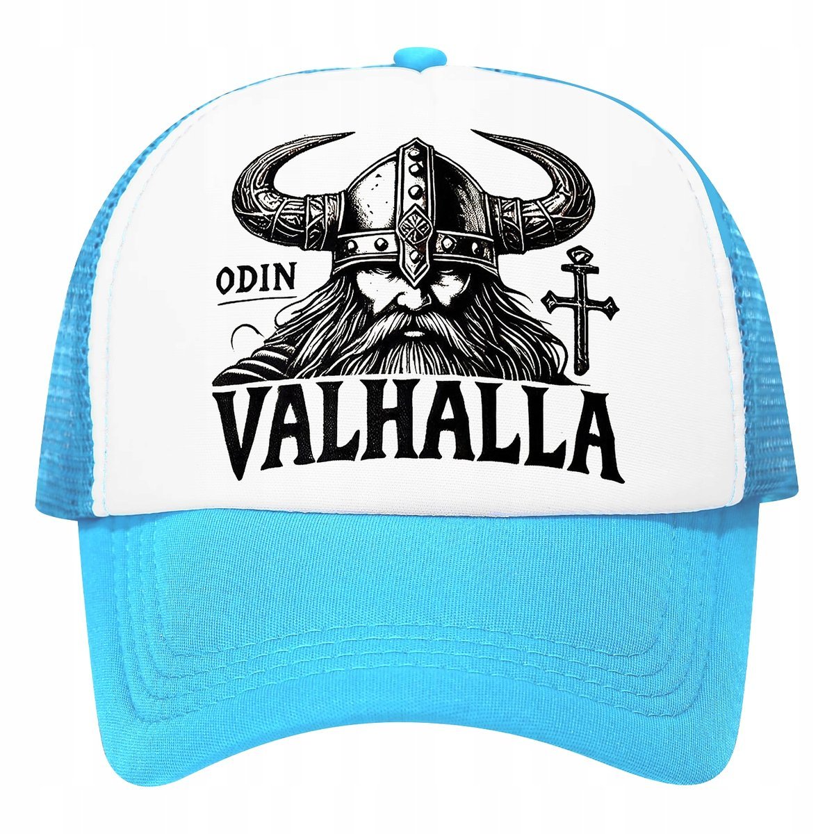 Czapka z daszkiem trucker siateczka tirówka Walhalla Valhalla Odyn Wiking