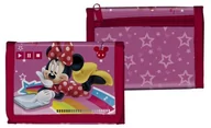 Portfele - Portfel materiałowy, Myszka Minnie, różowy - miniaturka - grafika 1
