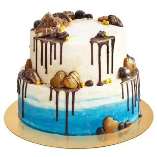 Orion Podkład Pod Tort Okrągły Złoty / Podkładka 30 Cm - Tace i patery - miniaturka - grafika 1