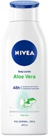 Balsamy i kremy do ciała - Balsam Nivea Body Lotion Aloe Vera 400 ml (4005900418883) - miniaturka - grafika 1