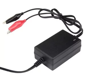 PT10 ŁADOWARKA KOMPAKTOWA DO AKUMULATORÓW ŻELOWYCH I KWASOWYCH czarna - Ładowarki i akumulatory - miniaturka - grafika 1