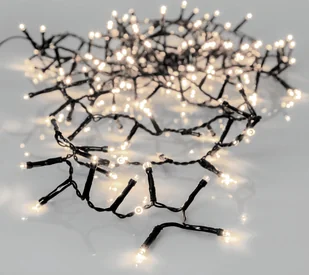 Lampki choinkowe LED gęste 180 diod 3,5 m białe ciepłe 3000k - Oświetlenie świąteczne - miniaturka - grafika 1