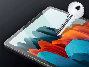 Folia ochronna Alogy do Samsung Galaxy Tab S7 Plus 12.4 T970/T976 - Filtry prywatyzujące - miniaturka - grafika 3
