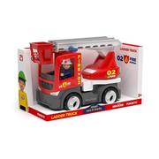 Samochody i pojazdy dla dzieci - Wader Ciężarówka Auto Strażackie Figurka Zestaw Multigo - miniaturka - grafika 1