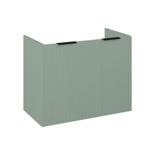 Szafka łazienkowa wisząca Nabel 80x45.2x63.5 cm zielona Roca - Szafki łazienkowe - miniaturka - grafika 1