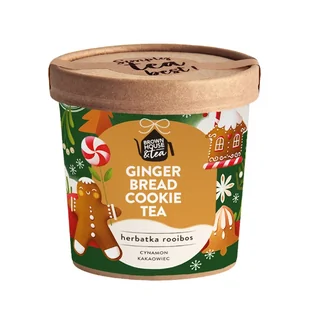 Herbatka Brown House & Tea Ginger Bread Cookie - Rooibos z cynamonem i kakaowcem 50g - Herbata Herbatka Brown House & Tea Ginger Bread Cookie - Rooibos z cynamonem i kakaowcem 50g - Herbata - miniaturka - grafika 1