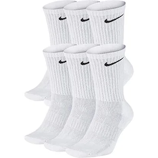 NIKE Męskie skarpety treningowe na co dzień z poduszką (6 par) - Skarpetki damskie - miniaturka - grafika 1