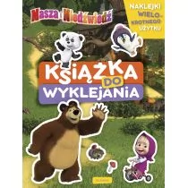 MASZA I NIEDŹWIEDŹ KSIĄŻKA DO WYKLEJANIA Opracowanie zbiorowe - Książki edukacyjne - miniaturka - grafika 2