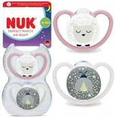 Smoczki uspokajające - NUK SMOCZEK USP 6-18M AIR OWCA 10177231 1/6 - miniaturka - grafika 1