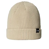 Czapki i chusty sportowe męskie - Czapka unisex The North Face Beanie Fisherman 0A55JG3X41 - beżowa - miniaturka - grafika 1