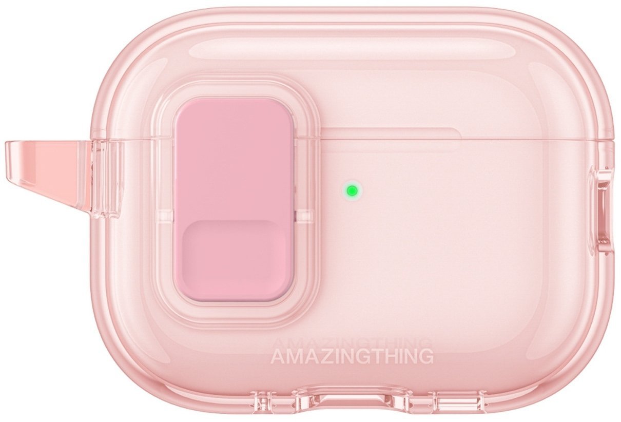 Amazingthing Etui do słuchawek AirPods Pro 3 Minimal Case – różowe