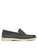 Półbuty męskie - BOSS Lordsy Sienne 50543083 Szary - miniaturka - grafika 1