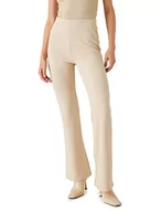 Legginsy - Koton Legginsy damskie, beżowy (050), S - miniaturka - grafika 1