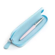 Zestawy piśmiennicze - Zestaw prezentowy długopis Parker Jotter Originals Różowy z niebieskim etui - miniaturka - grafika 1