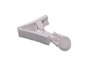 Akcesoria do wystroju okien - Made in Poland Żabka do szyny TYPU LM mała rolka obrotowa 20432043 - miniaturka - grafika 1