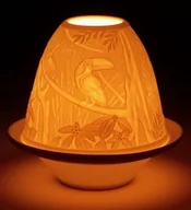 Świeczniki - Lampion porcelanowy TUKANY - miniaturka - grafika 1