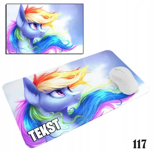 PODKŁADKA POD MYSZKĘ MYSZ WZORY DO WYBORU - MY LITTLE PONY BAJKI 29x36cm - Podkładki pod mysz - miniaturka - grafika 1