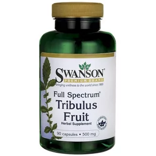 Swanson FS Tribulus 500mg 90caps - Suplementy naturalne - miniaturka - grafika 1