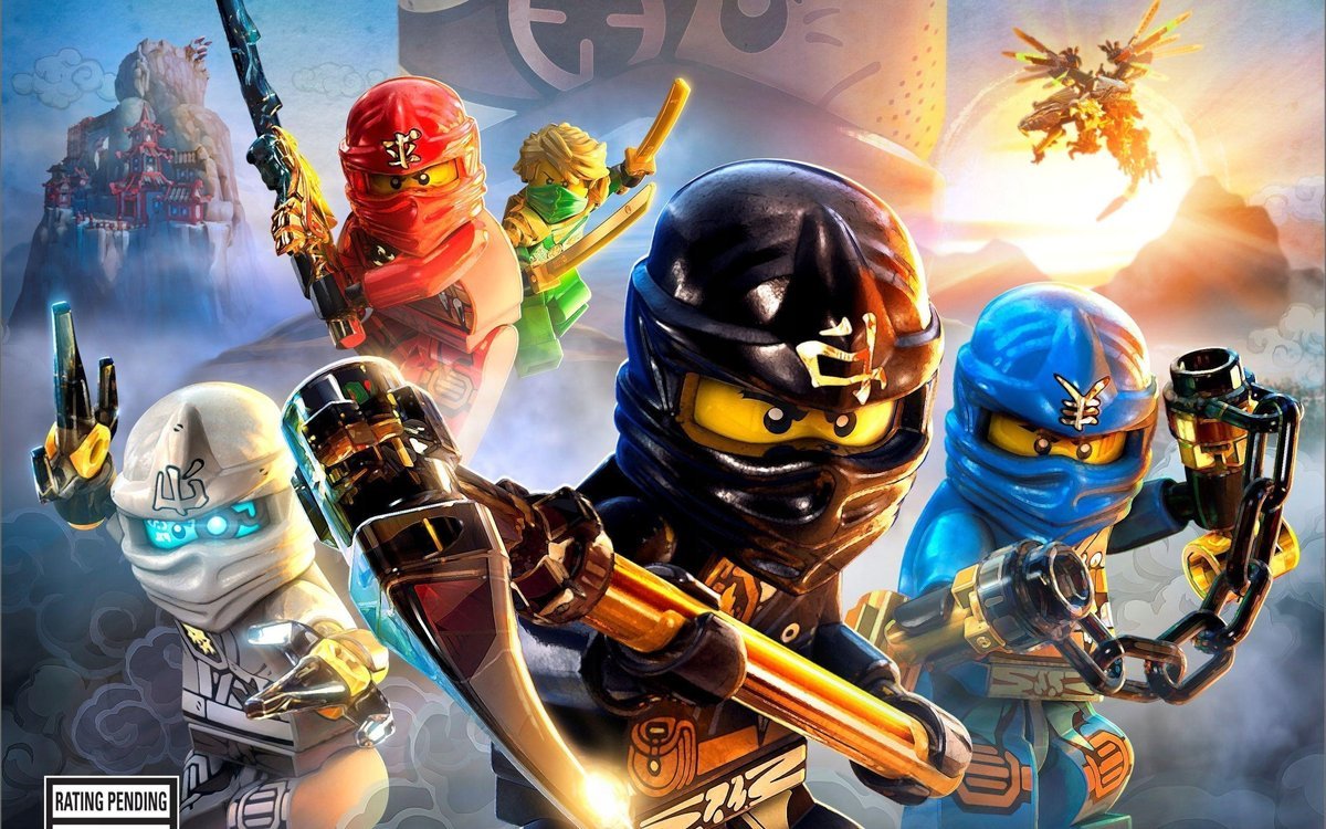 PUZZLE LEGO NINJAGO Dla dzieci A3 252 el z Nadrukiem + IMIĘ Pudełko