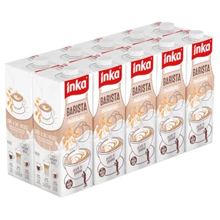 Inka Barista napój owsiany Zestaw 10 x 1 l - żywność - Napoje roślinne - miniaturka - grafika 1