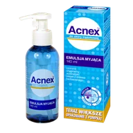 Kosmetyki do mycia twarzy - Acnex Emulsja myjąca z olejkiem z drzewa herbacianego 140ml Farmina - miniaturka - grafika 1