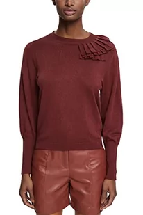ESPRIT Collection Sweter damski, 601/bordowy czerwony 2, S - Swetry damskie - miniaturka - grafika 1