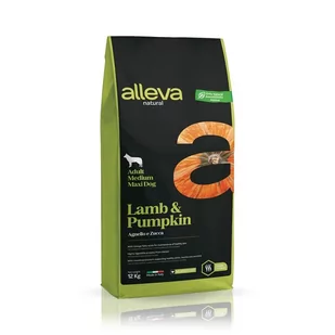 Alleva Natural Adult Medium/Maxi Lamb & Pumpkin 12kg - Sucha karma dla psów - miniaturka - grafika 2