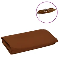 Pozostałe meble ogrodowe - vidaXL Zamienne pokrycie parasola ogrodowego kolor terakota 350 cm 313817 - miniaturka - grafika 1