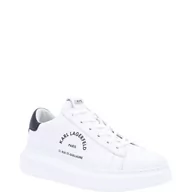 Trampki męskie - Karl Lagerfeld Skórzane trampki KAPRI - miniaturka - grafika 1
