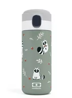 Zaparzacze i kawiarki - Butelka Termiczna Dla Dziecka Monbento Mb Pop - Green Raccoon - miniaturka - grafika 1