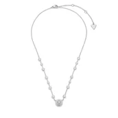 Naszyjniki - Naszyjnik Guess JUBN06 283JW Srebrny - miniaturka - grafika 1