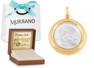 Dewocjonalia - Złoty medalik 585 Matka Boska PREZENT GRAWER - miniaturka - grafika 1