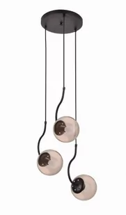 Light Prestige Hook 3 wiszaca czarna - Lampy sufitowe - miniaturka - grafika 1