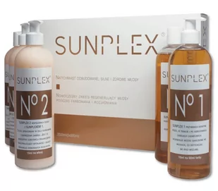 Sunplex Kuracja Regenerująca Włosy 2500ML 5X500ML - Odżywki do włosów - miniaturka - grafika 1