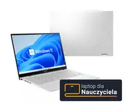 Laptopy 2w1 - ASUS ZenBook 14 Flip UP3404VA i7-1360P/16GB/1TB/W11P OLED Dotyk Srebrny 36M - miniaturka - grafika 1