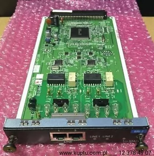 KX-NCP1280, karta 2 portów ISDN BRI (2B+D) - Centrale telefoniczne - miniaturka - grafika 1