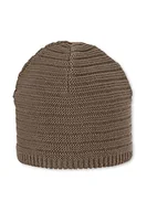 Czapki damskie - Sterntaler Czapka z dzianiny dla dzieci, uniseks, brązowy, 49 - miniaturka - grafika 1