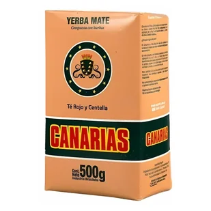 Yerba Mate Canarias Te Rojo y Centella 500g 0,5kg - Yerba Mate - miniaturka - grafika 1