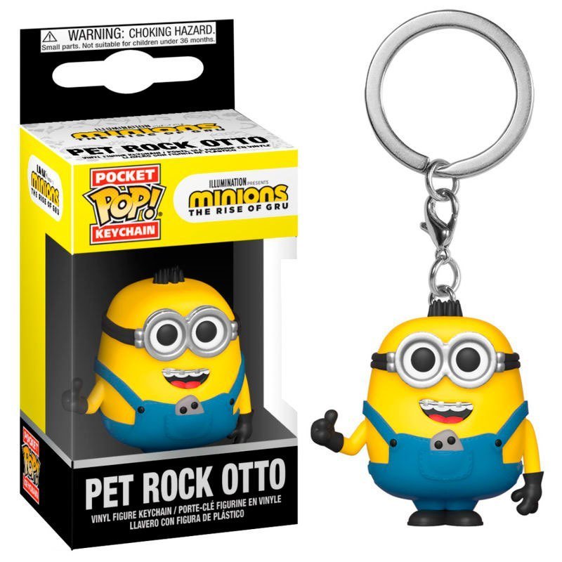 Funko Pocket POP! Keychain, breloczek, Minionki, Pet Rock Otto