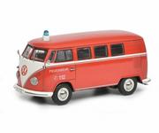 Samochody i pojazdy dla dzieci - Schuco Vw T1B Bus Feuerwehr 1:43 450368800 - miniaturka - grafika 1