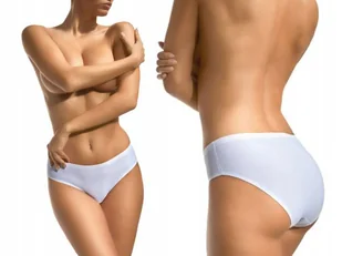 Babell Figi 2002 Bezszwowe Oddychające Biały S - Bielizna nocna - miniaturka - grafika 1