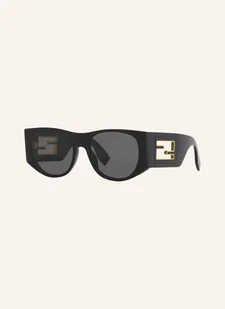 Fendi Okulary Przeciwsłoneczne fn000725 Baguette schwarz - Okulary przeciwsłoneczne - miniaturka - grafika 1