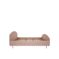 Szafy i szafki dla dzieci - Łóżko retro różowe babushka 120x200 cm dla nastolatki - miniaturka - grafika 1