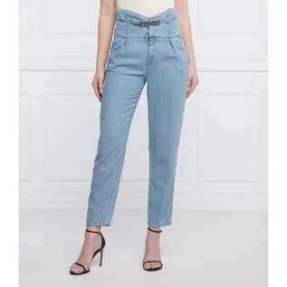 Spodnie damskie - Pinko Jeansy ARIEL | Regular Fit | high waist - grafika 1