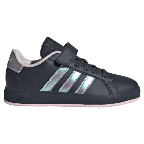 adidas Buty dziecięce Grand Court 2.0 El C, uniseks, Aurora Ink opalizujący przezroczysty różowy, 33.5 EU