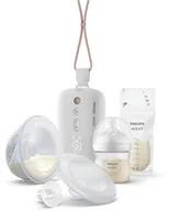 Laktatory - Philips Avent SCF543/11 Hands-free breast pump with one collection cup + baby bottle 125ml + 25 breast milk bags - miniaturka - grafika 1